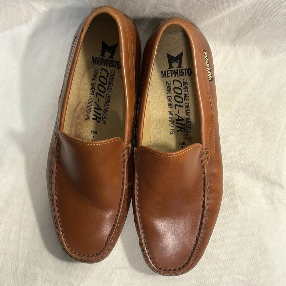 Algoras Moccasin by Mephisto in Brandy size M7.5 - Picture 4 of 15